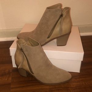 Taupe Booties